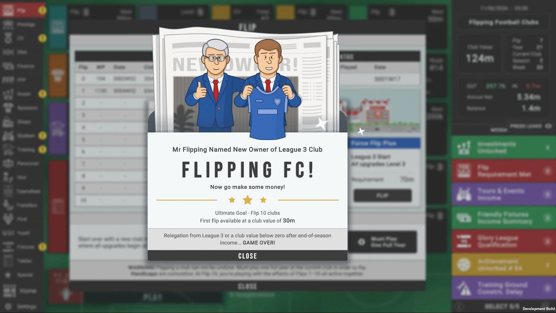Flipping Football Clubs screenshot 1