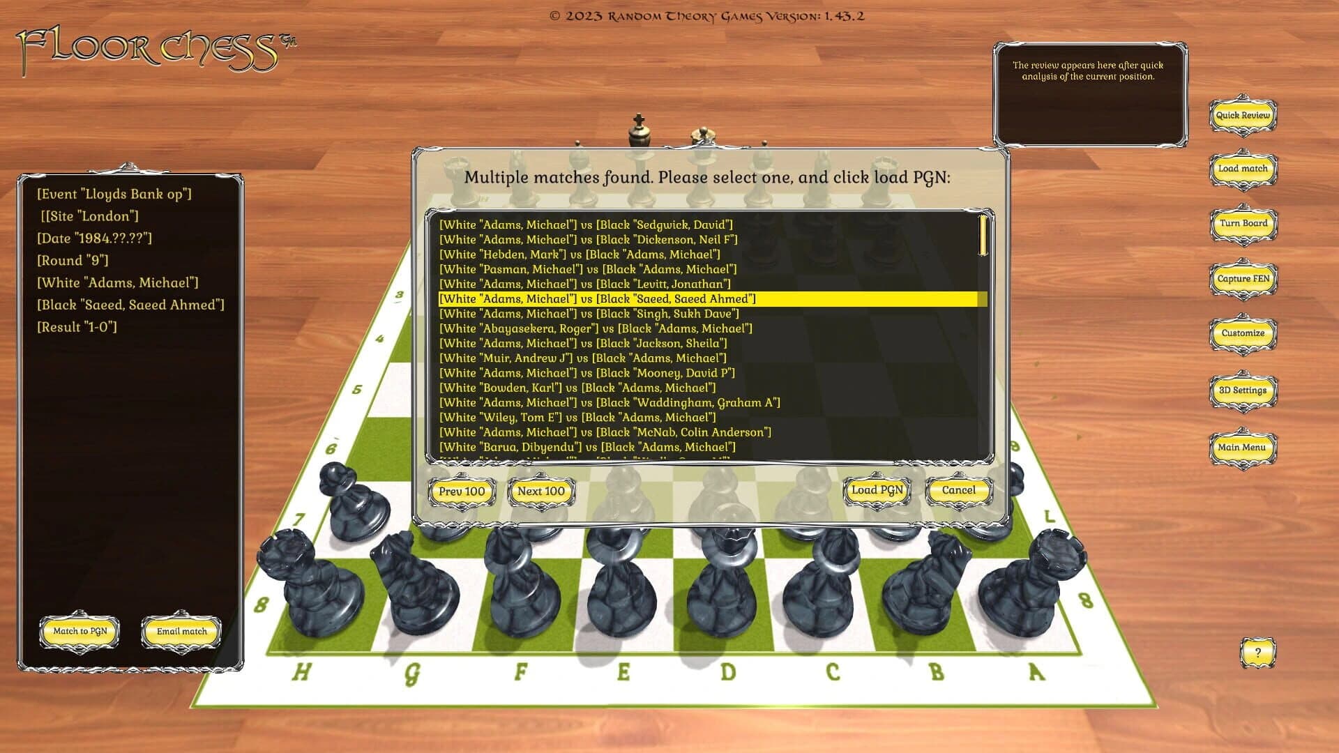 Floor Chess screenshot 2
