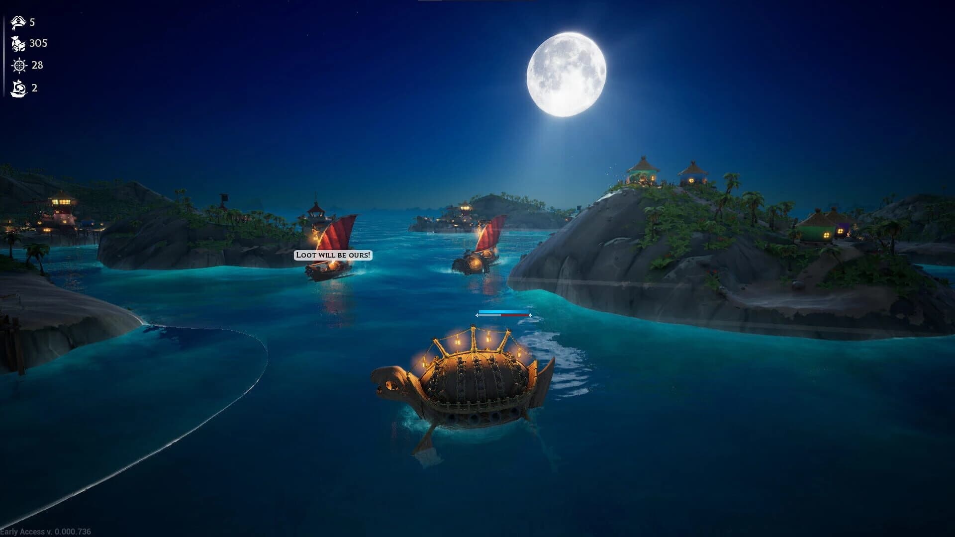Fluffy Sailors screenshot 2