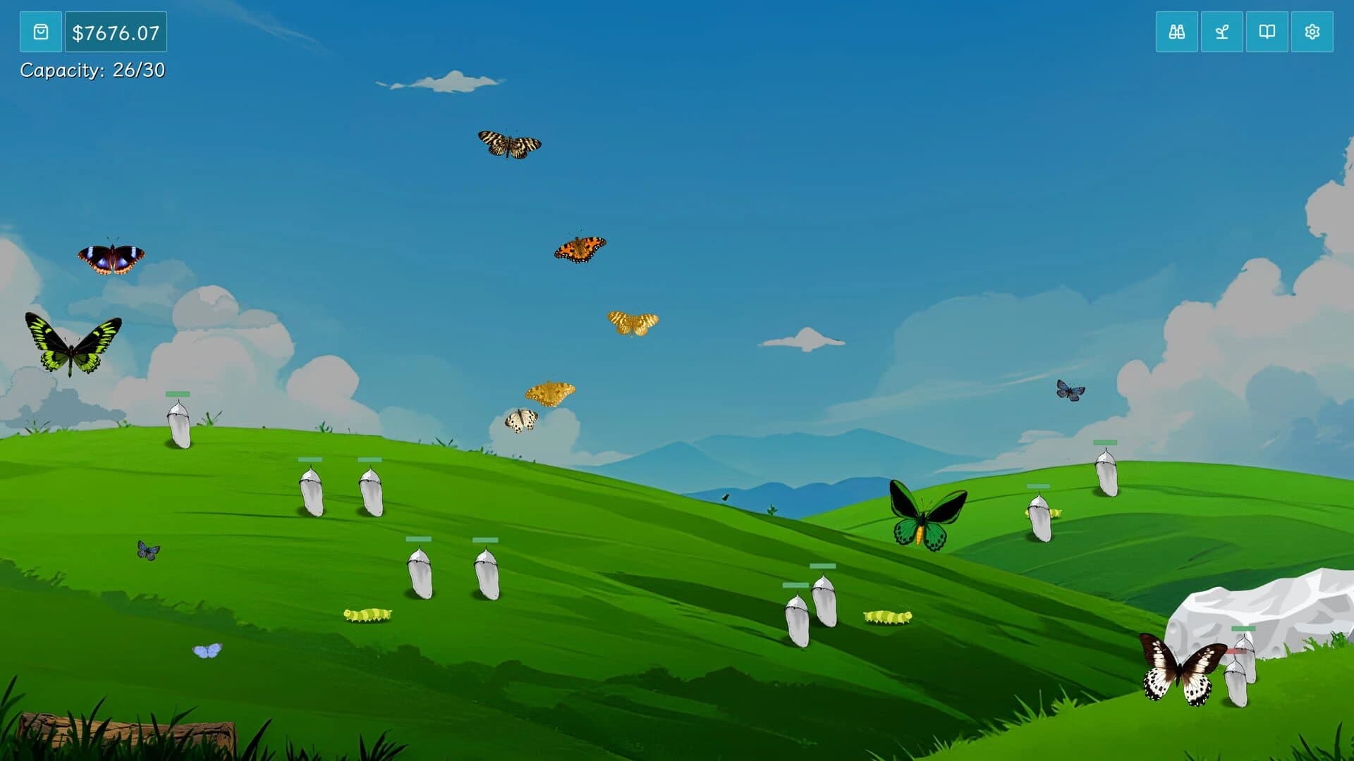 Flutterfield screenshot 1