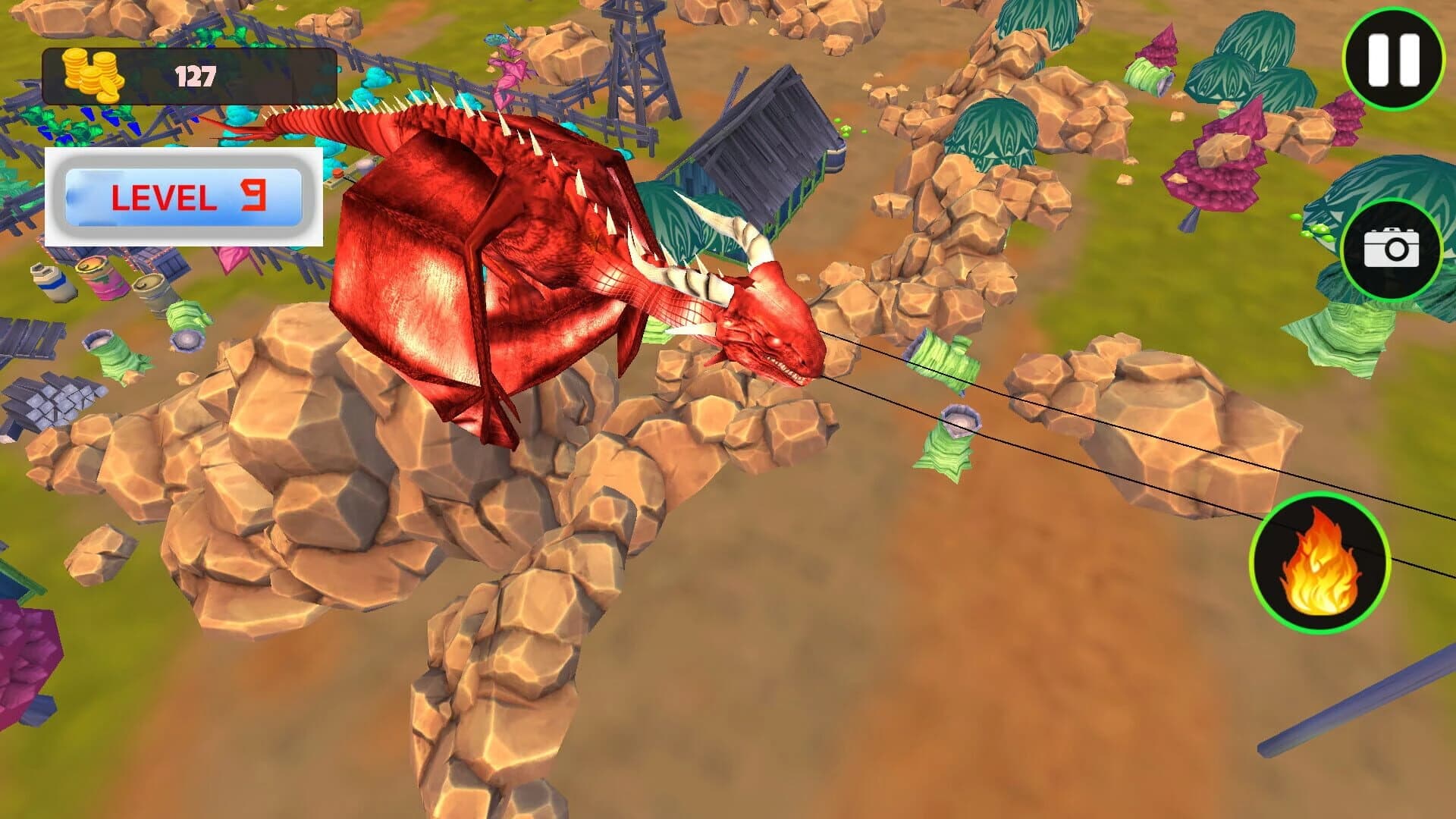 Fly Fly Dragon! screenshot 5