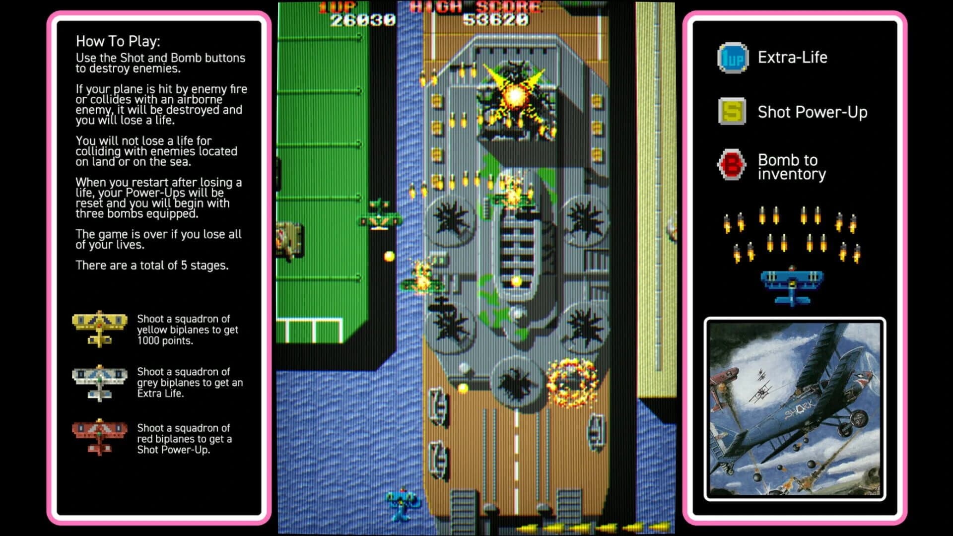 Flying Shark screenshot 2