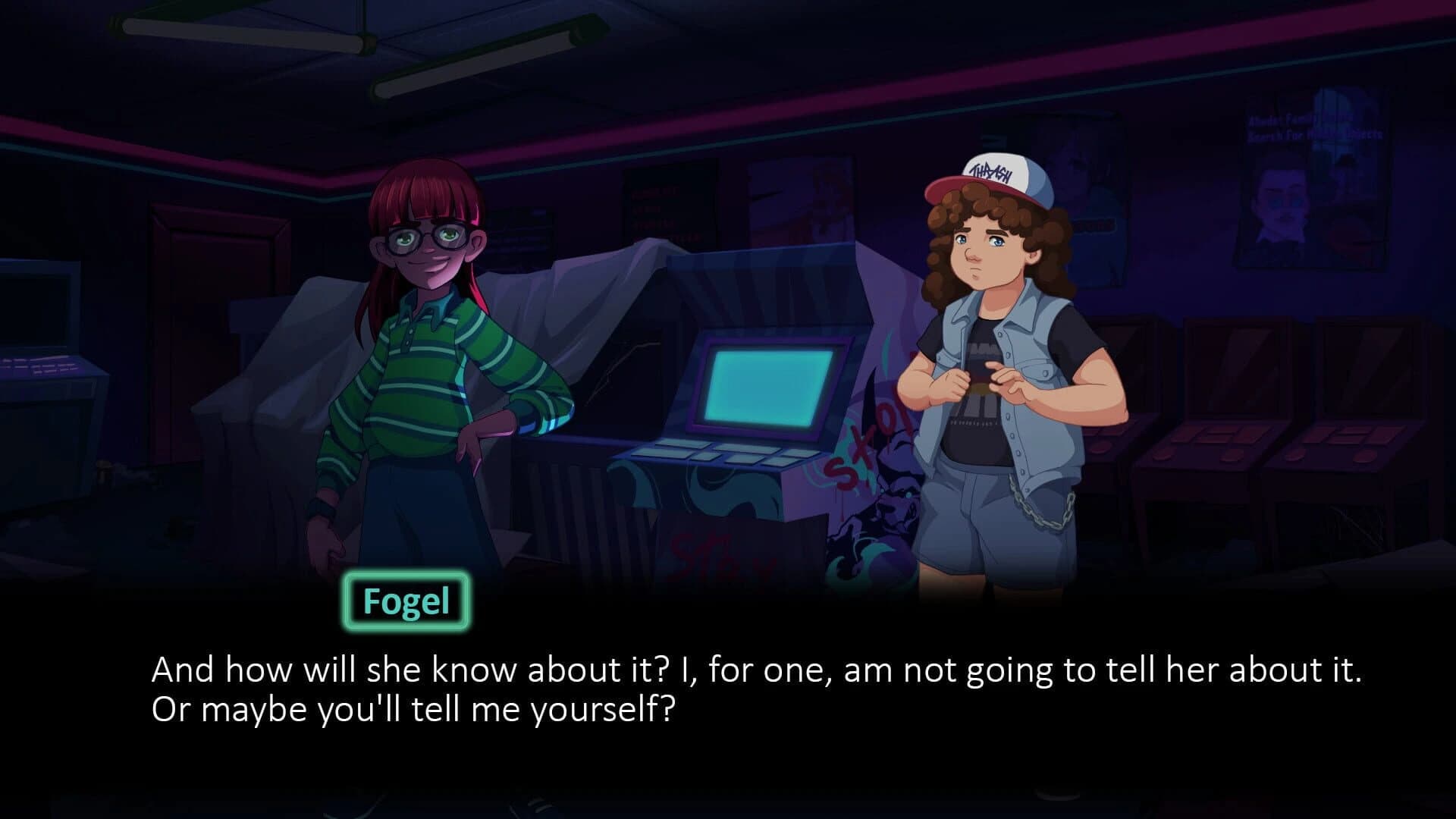 Fogel and Porki Evil Arcade screenshot 1