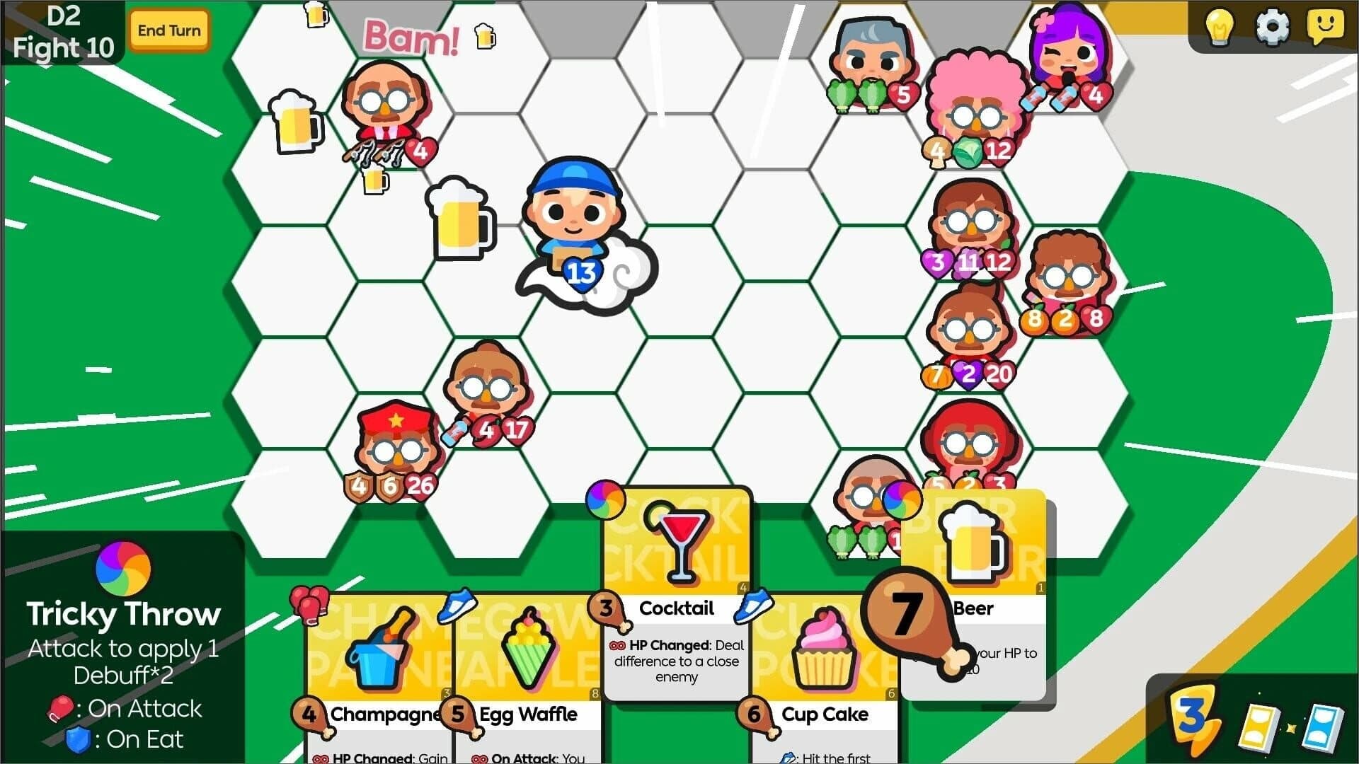 Food Fight Fiesta: Multi-Use Cards screenshot 5
