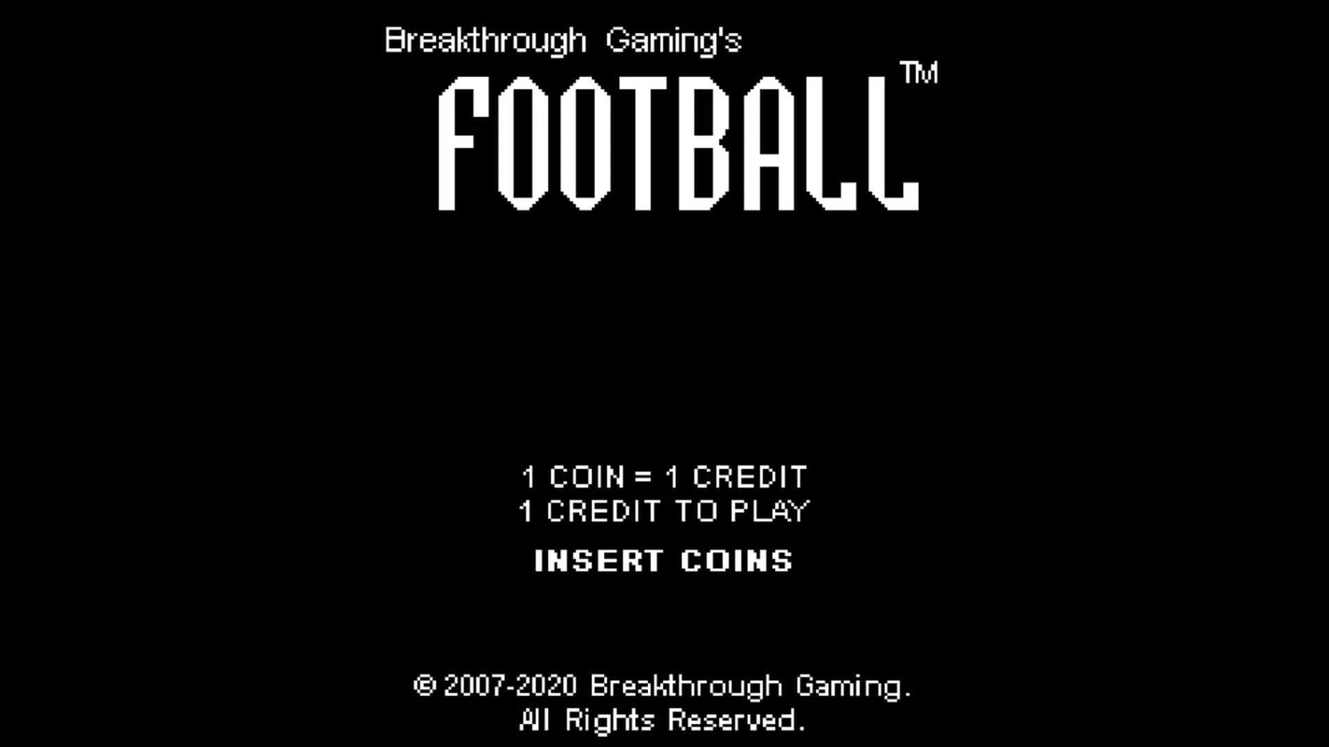 Football: Breakthrough Gaming Arcade screenshot 2