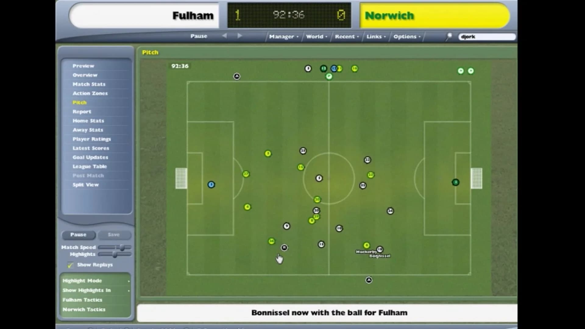 Football Manager 2005 screenshot 3