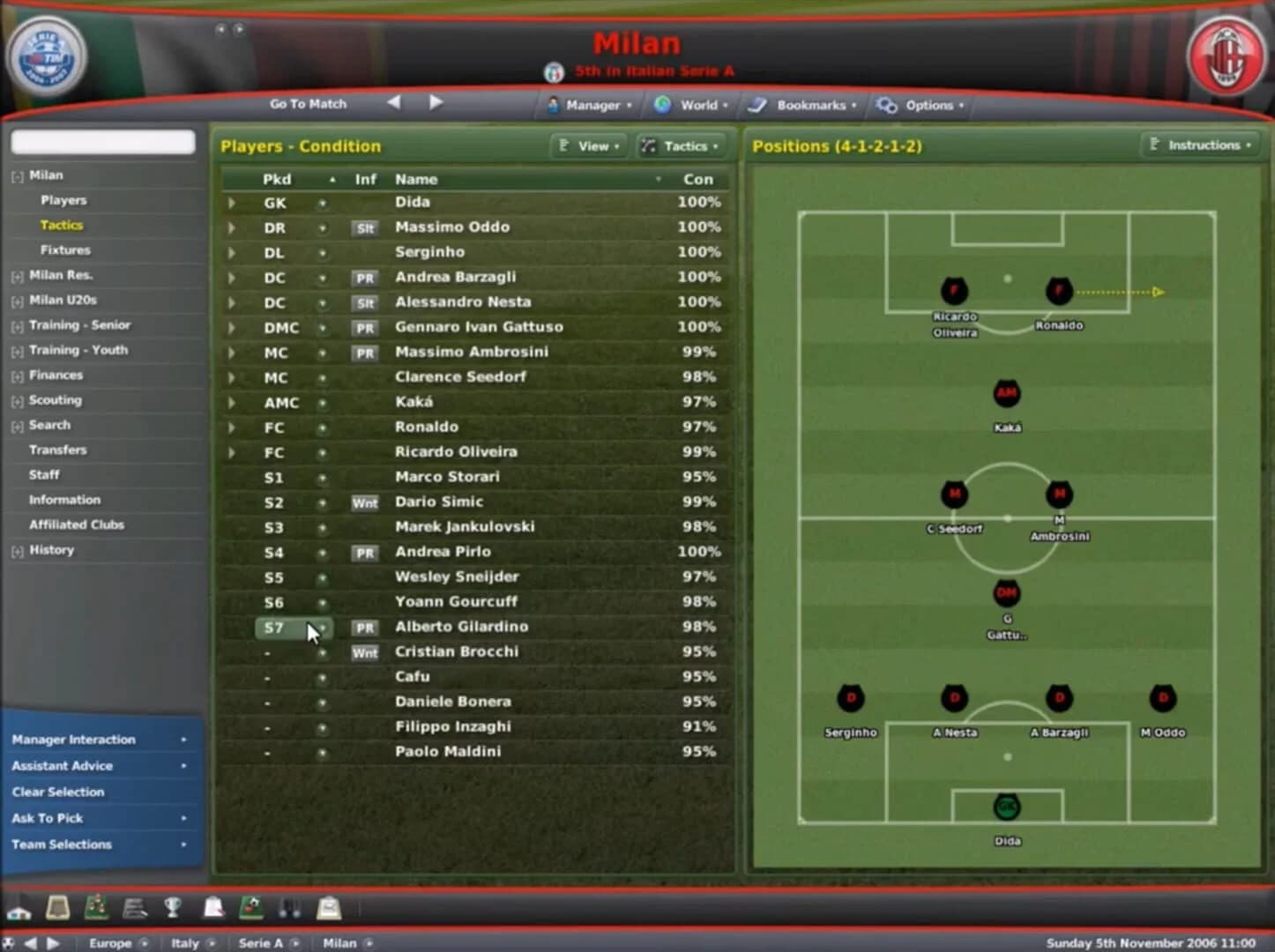 Football Manager 2007 screenshot 2