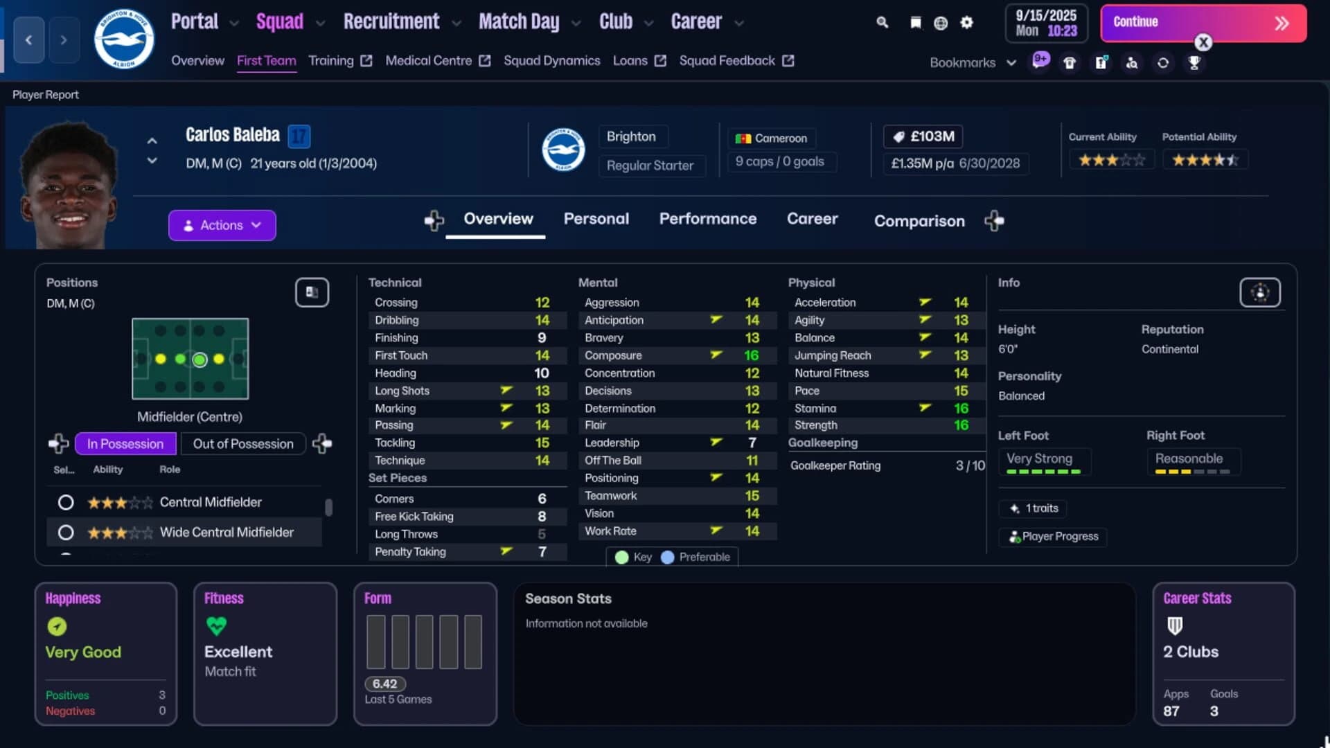 Football Manager 26 Touch screenshot 1