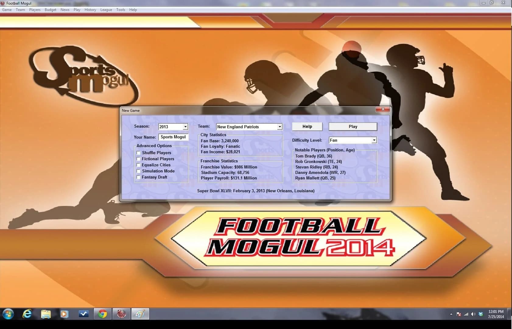 Football Mogul 2014 screenshot 2