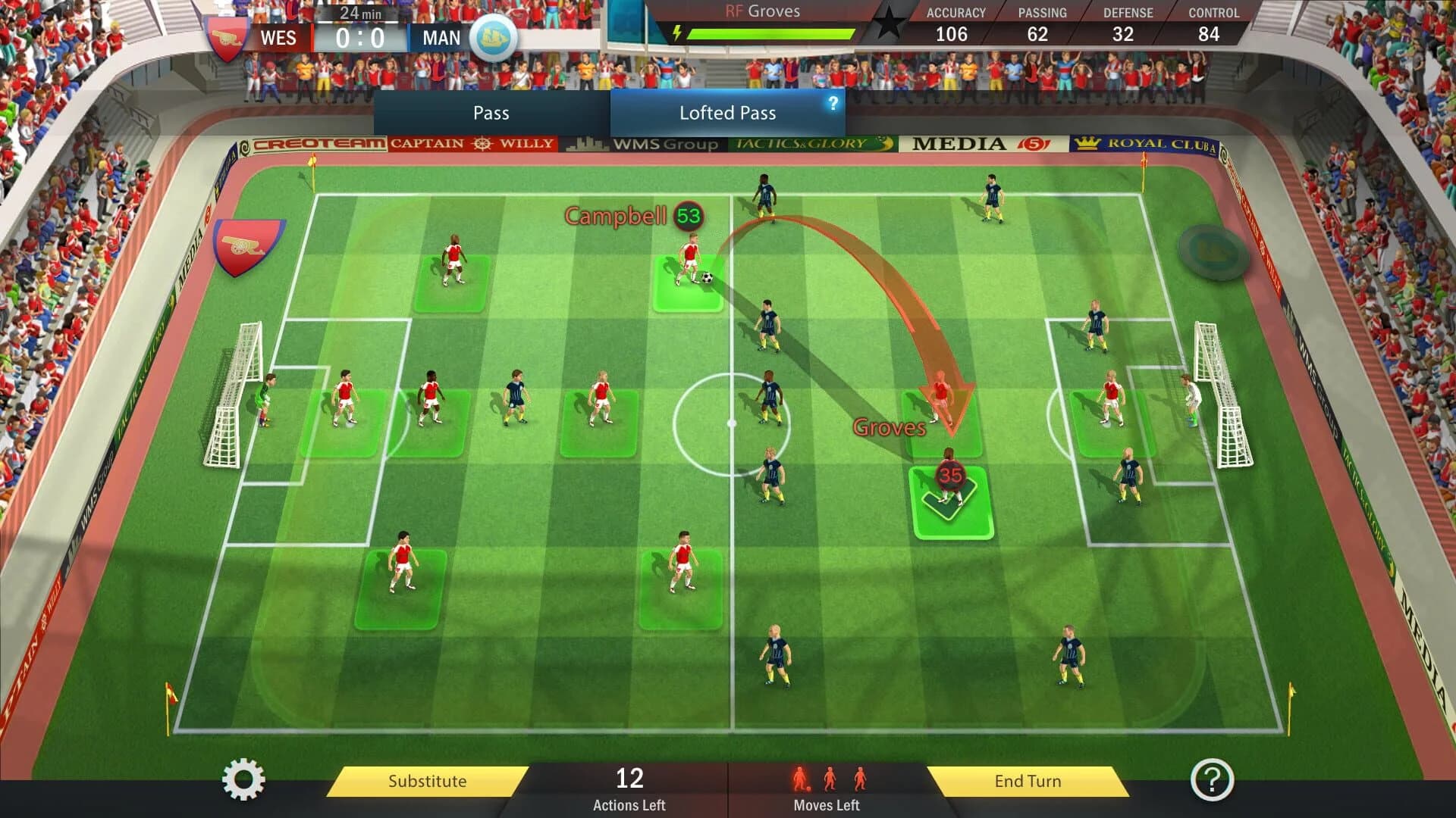 Football, Tactics & Glory screenshot 1