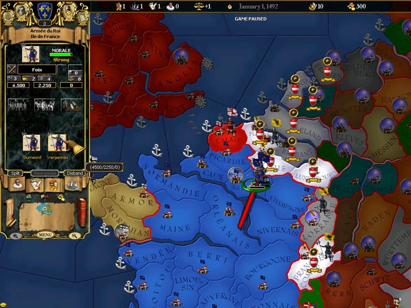 For The Glory: A Europa Universalis Game screenshot 4