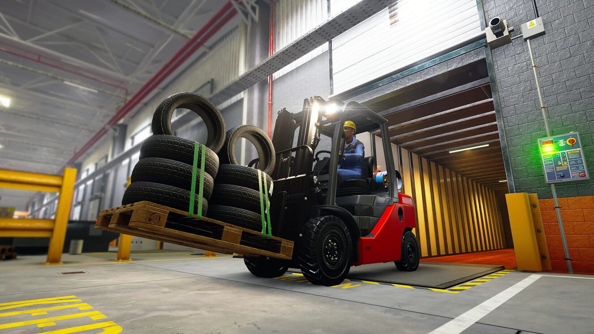 Forklift Simulator screenshot 1