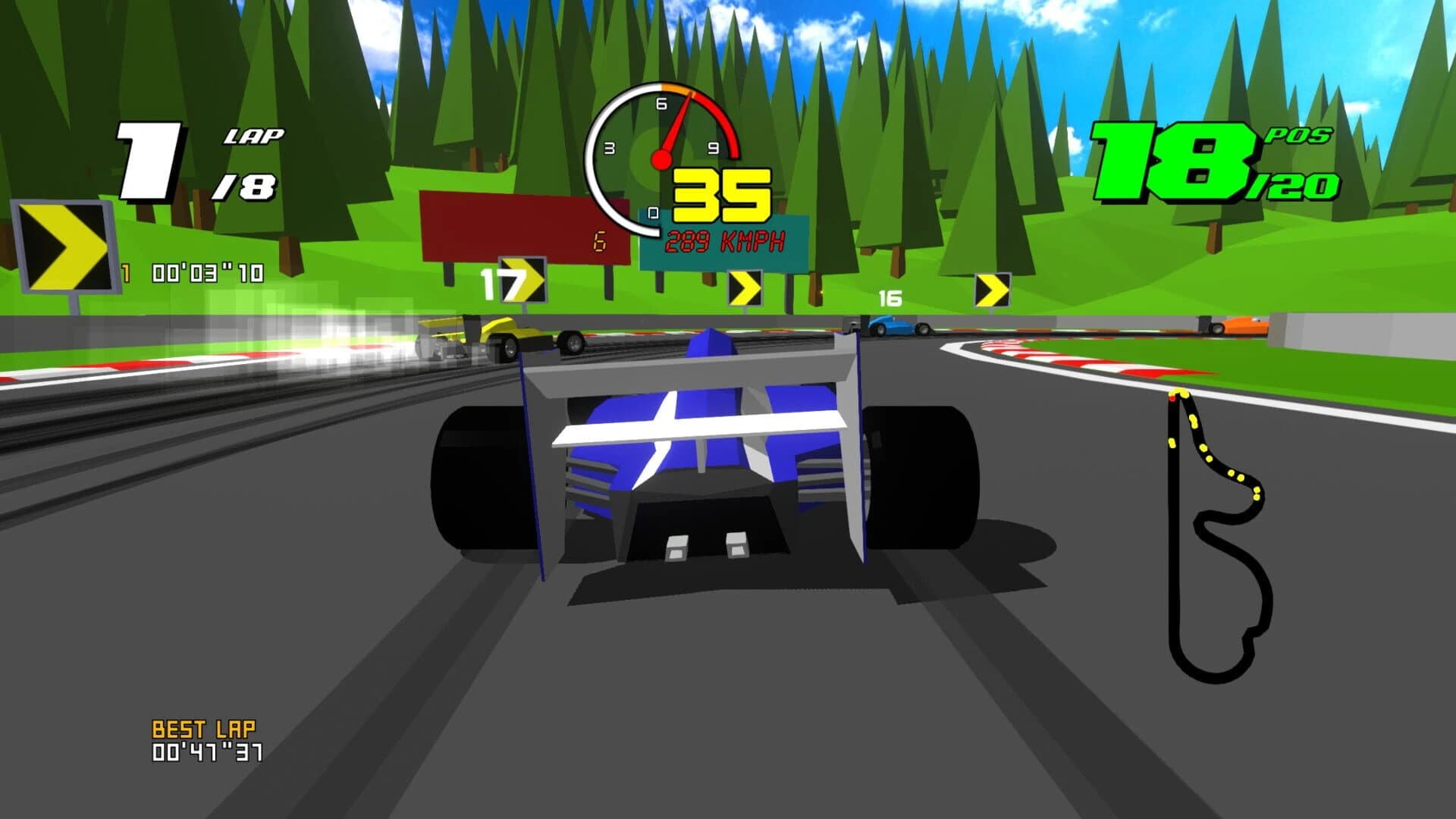 Formula Retro Racing screenshot 3