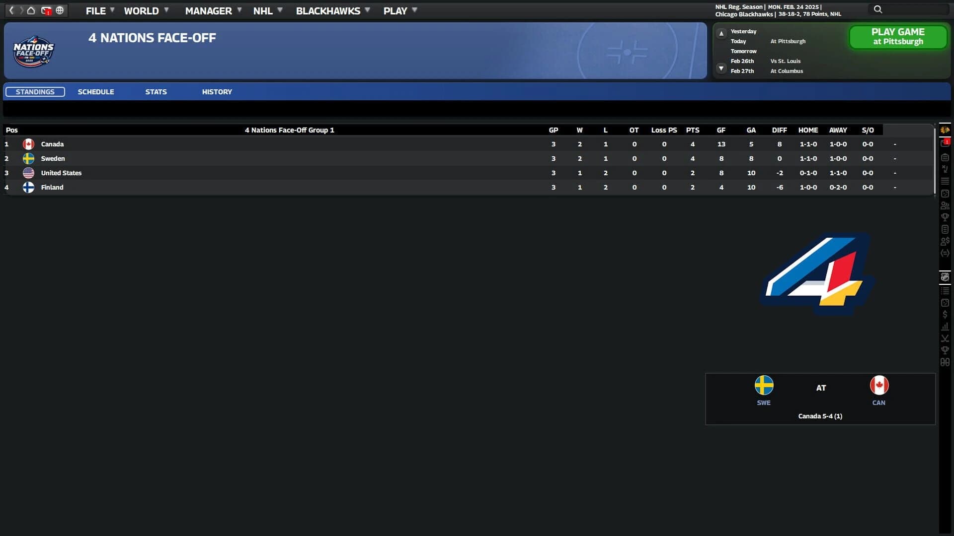 Franchise Hockey Manager 11 screenshot 4