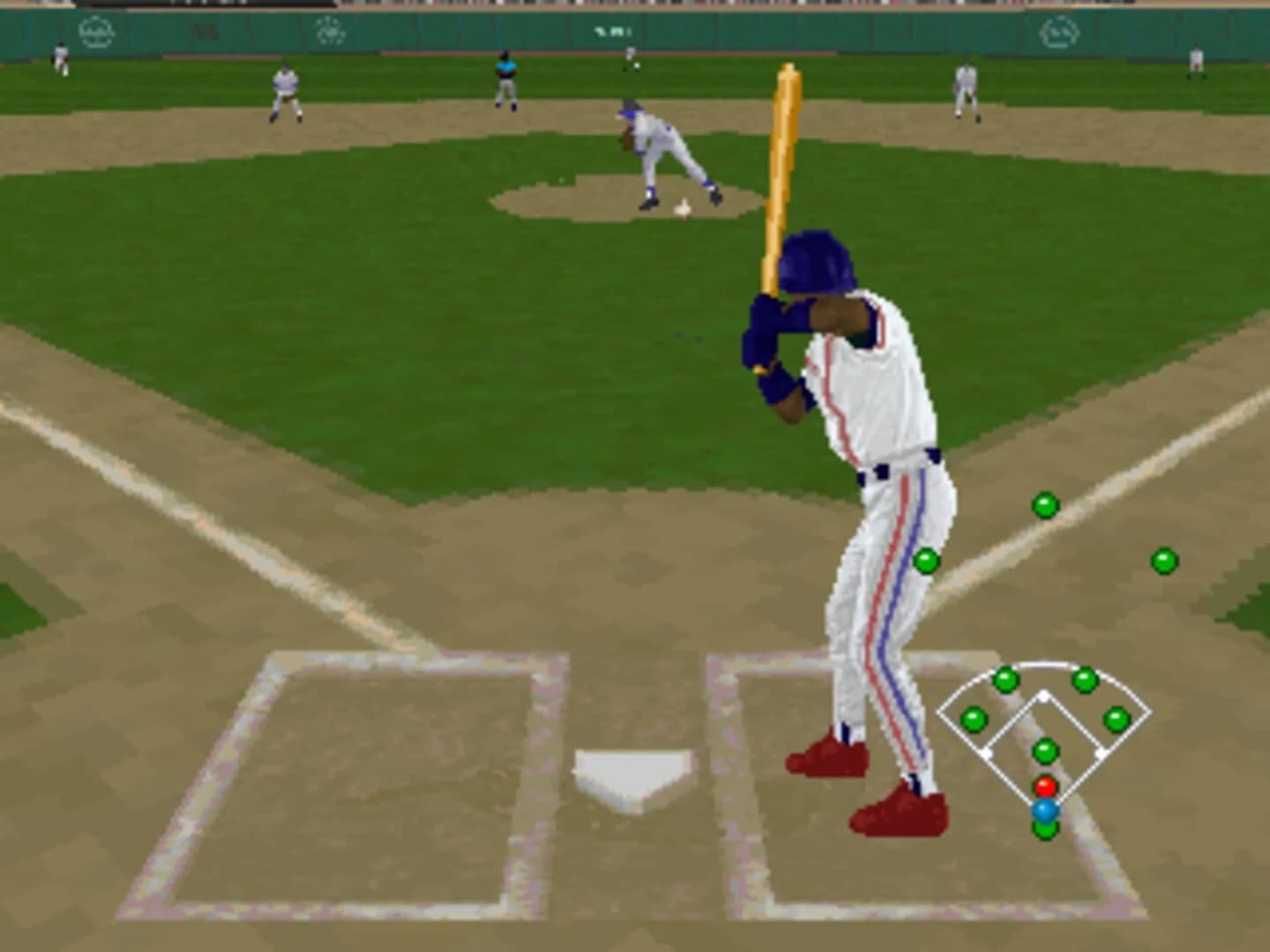 Frank Thomas Big Hurt Baseball screenshot 1