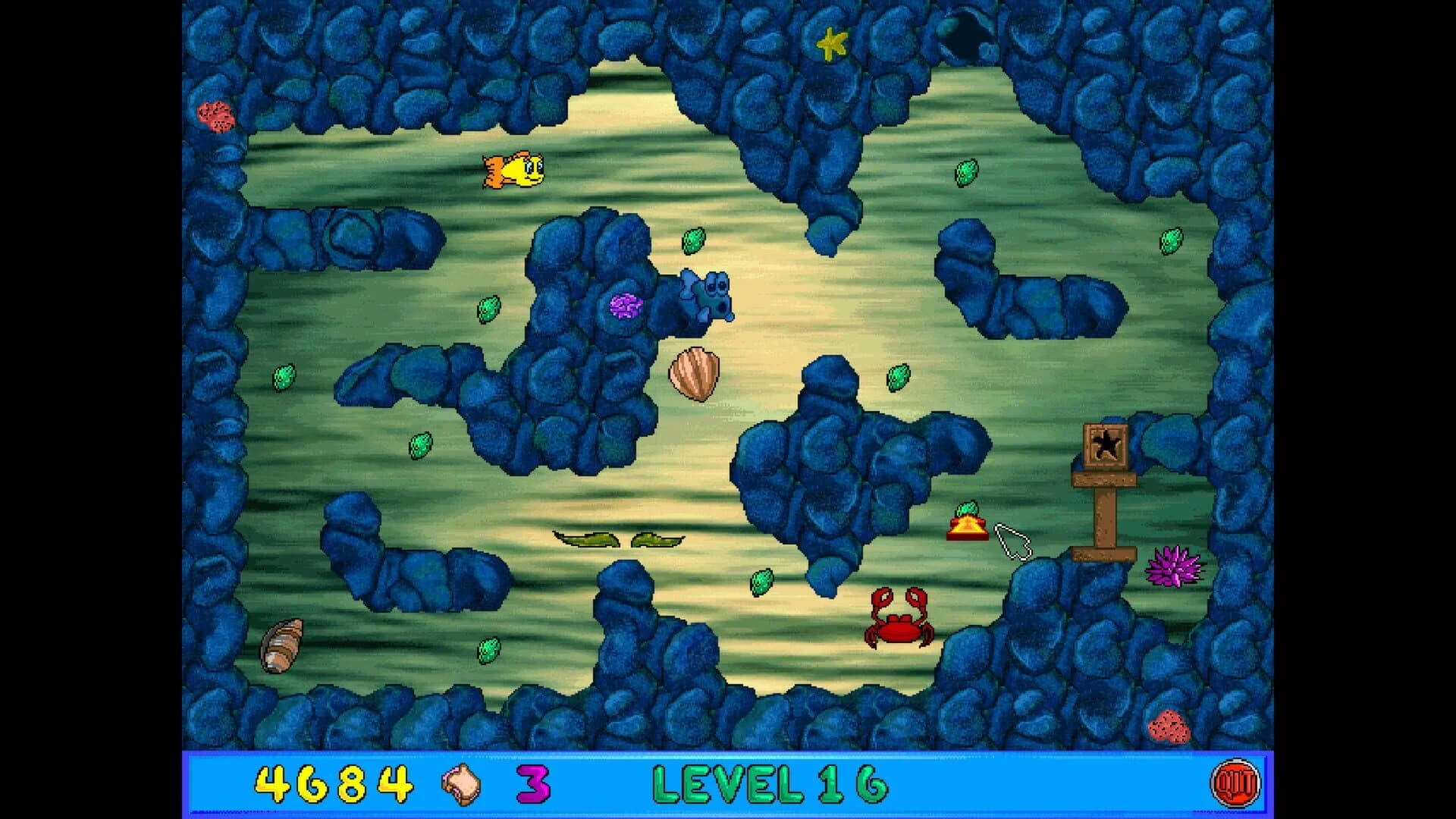 Freddi Fish and Luther's Maze Madness screenshot 5