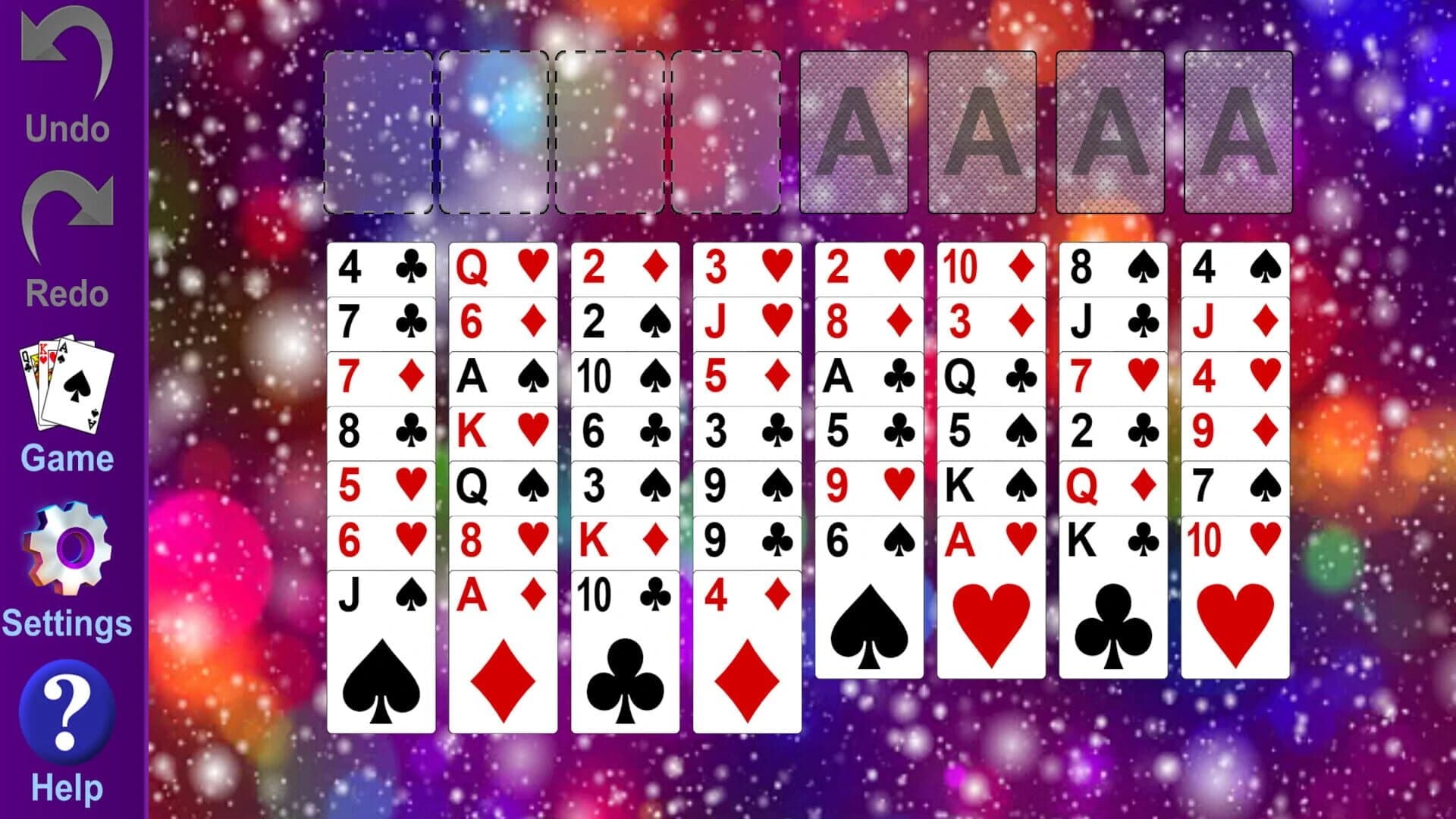 FreeCell Solitaire Classic Card Game screenshot 5