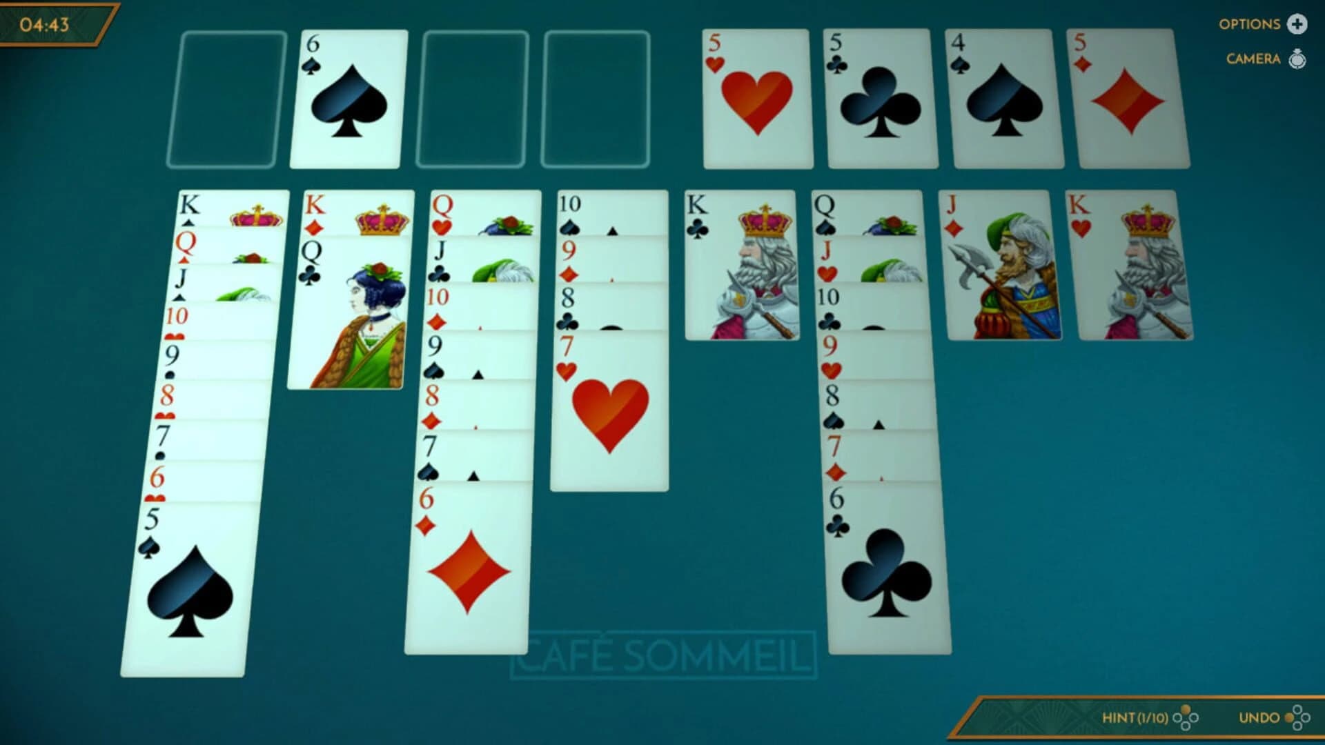 Freecell Solitaire Deluxe screenshot 1