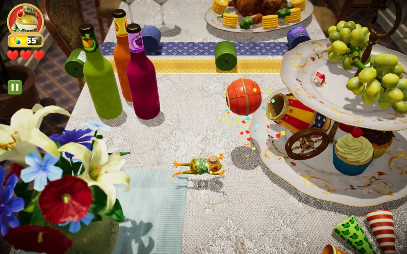 Frogger In Toy Town screenshot 2