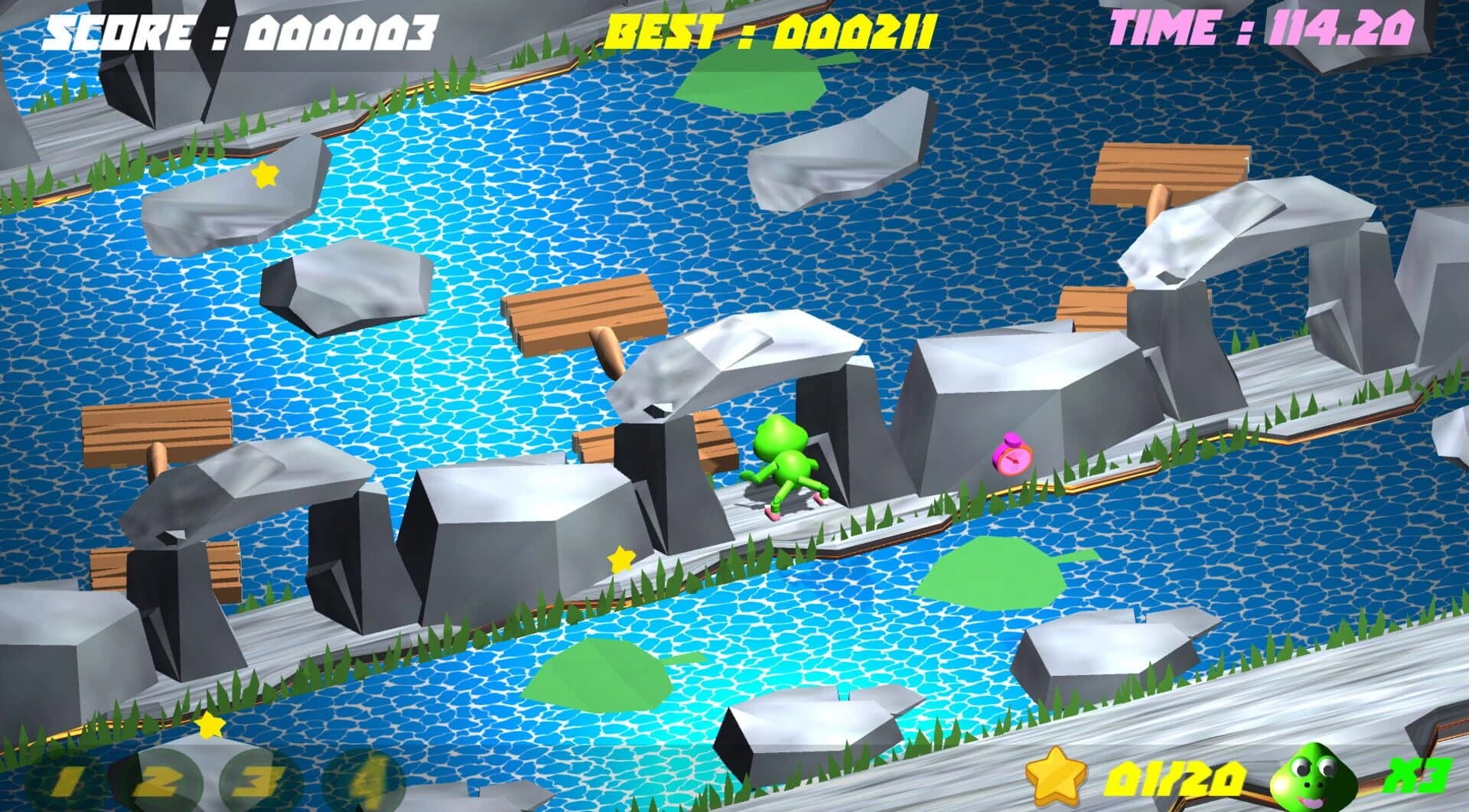 Froggerty Arcade 2 screenshot 1