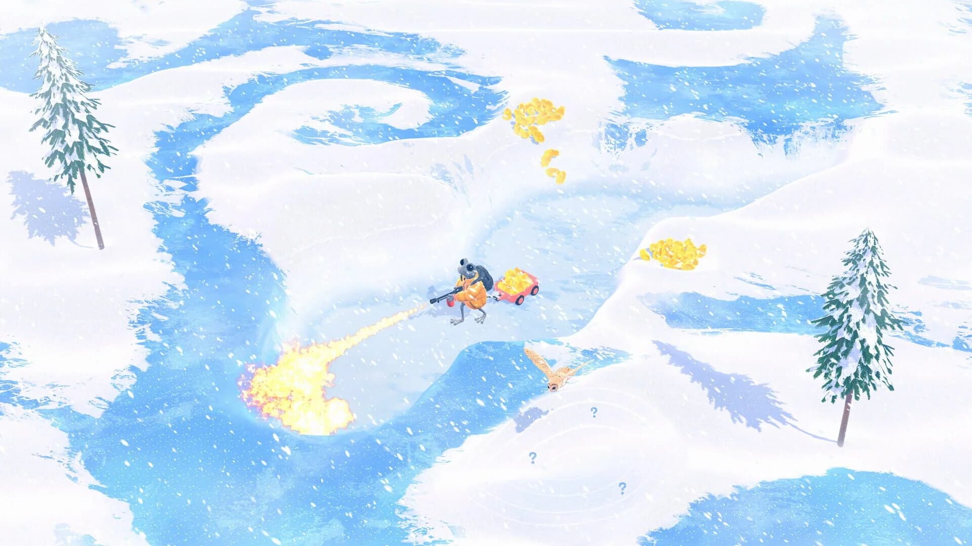 Froggy Hates Snow screenshot 2