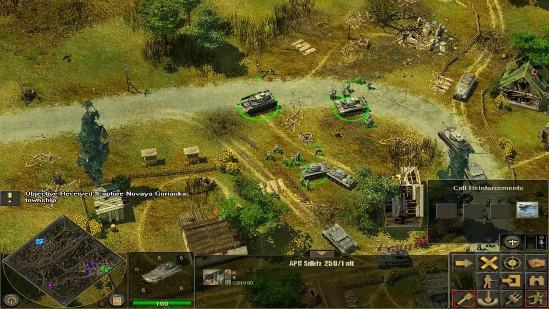 Frontline: Fields of Thunder screenshot 1