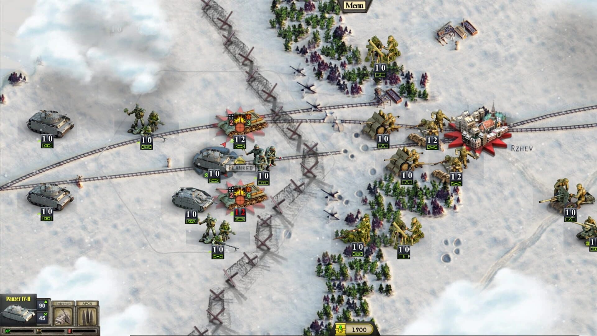 Frontline: Panzer Blitzkrieg! screenshot 1