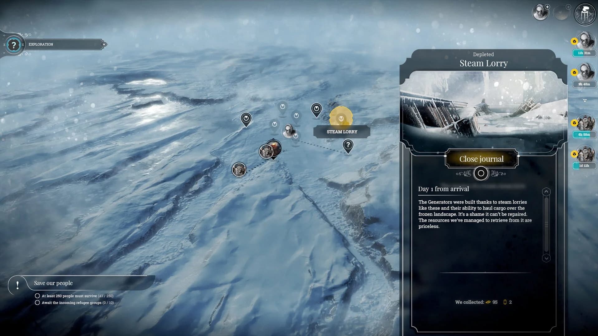 Frostpunk: Console Edition screenshot 1