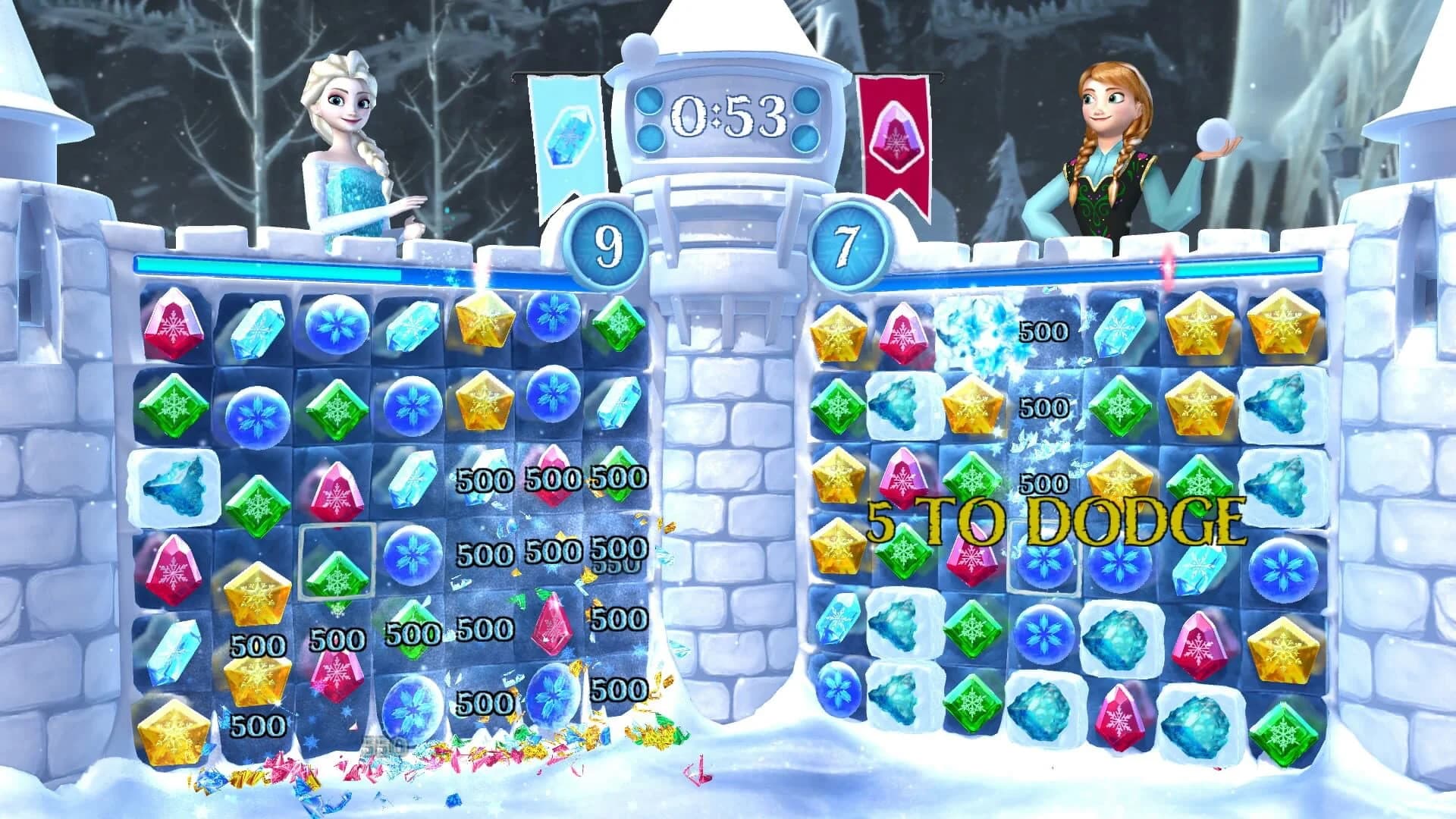 Frozen Free Fall: Snowball Fight screenshot 5