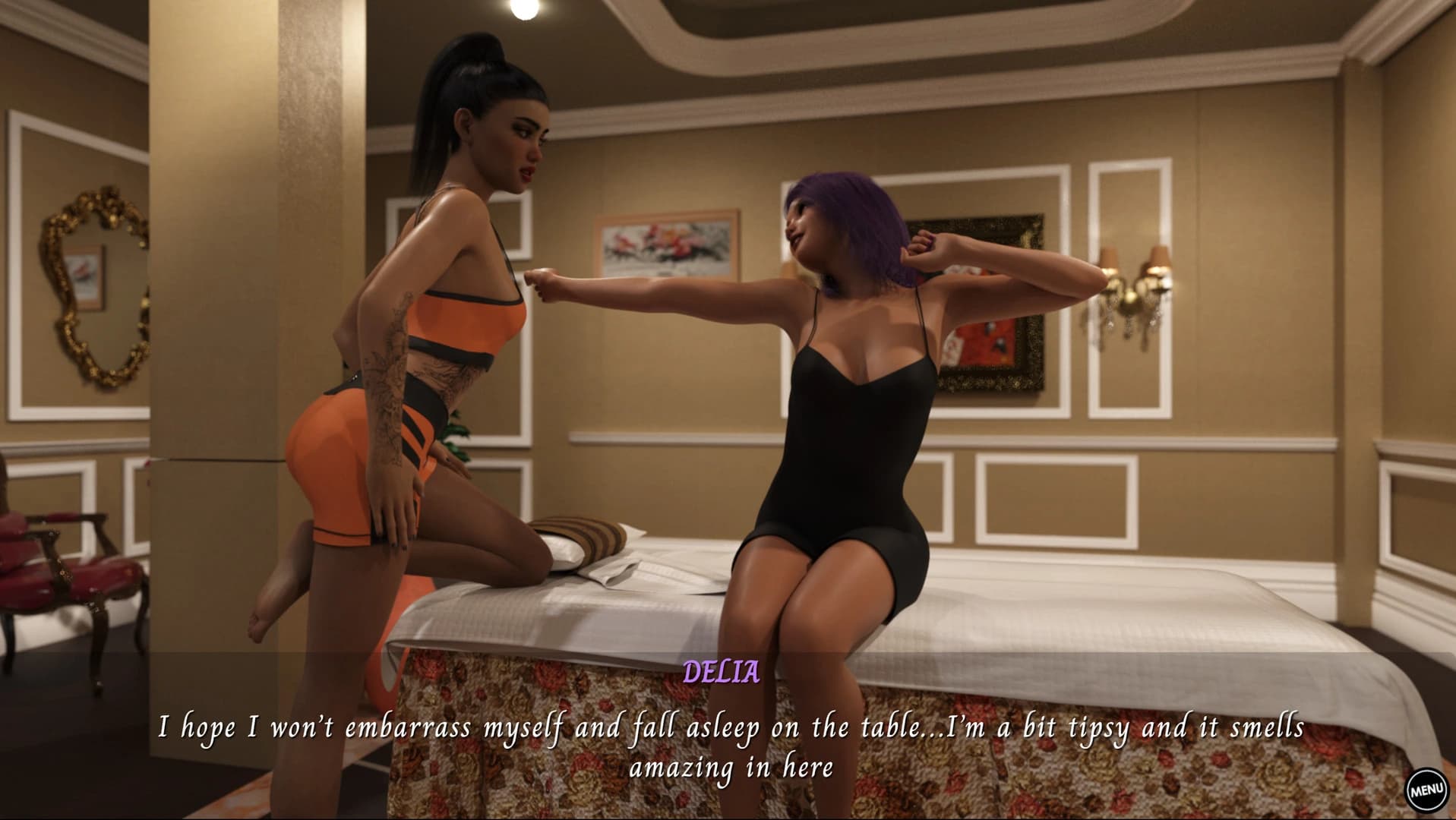 Futanari Sex: The Birthday Massage screenshot 4