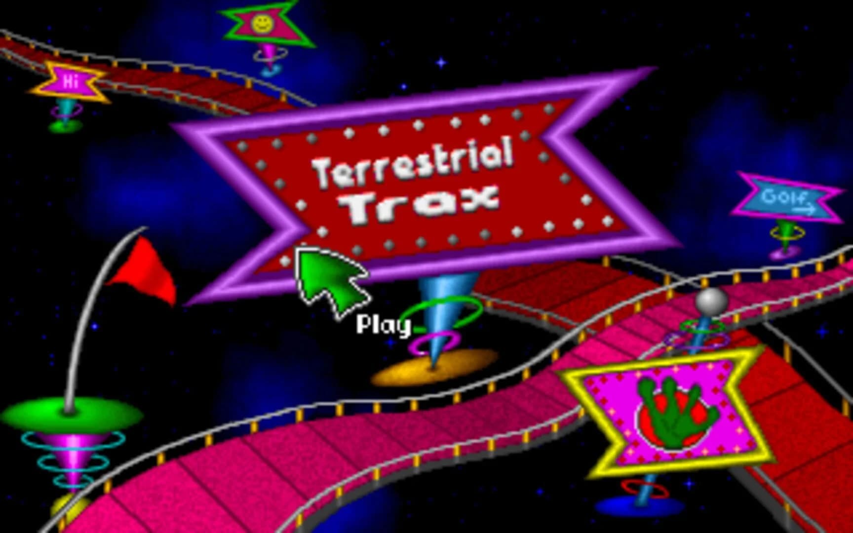 Fuzzy's World of Miniature Space Golf screenshot 2