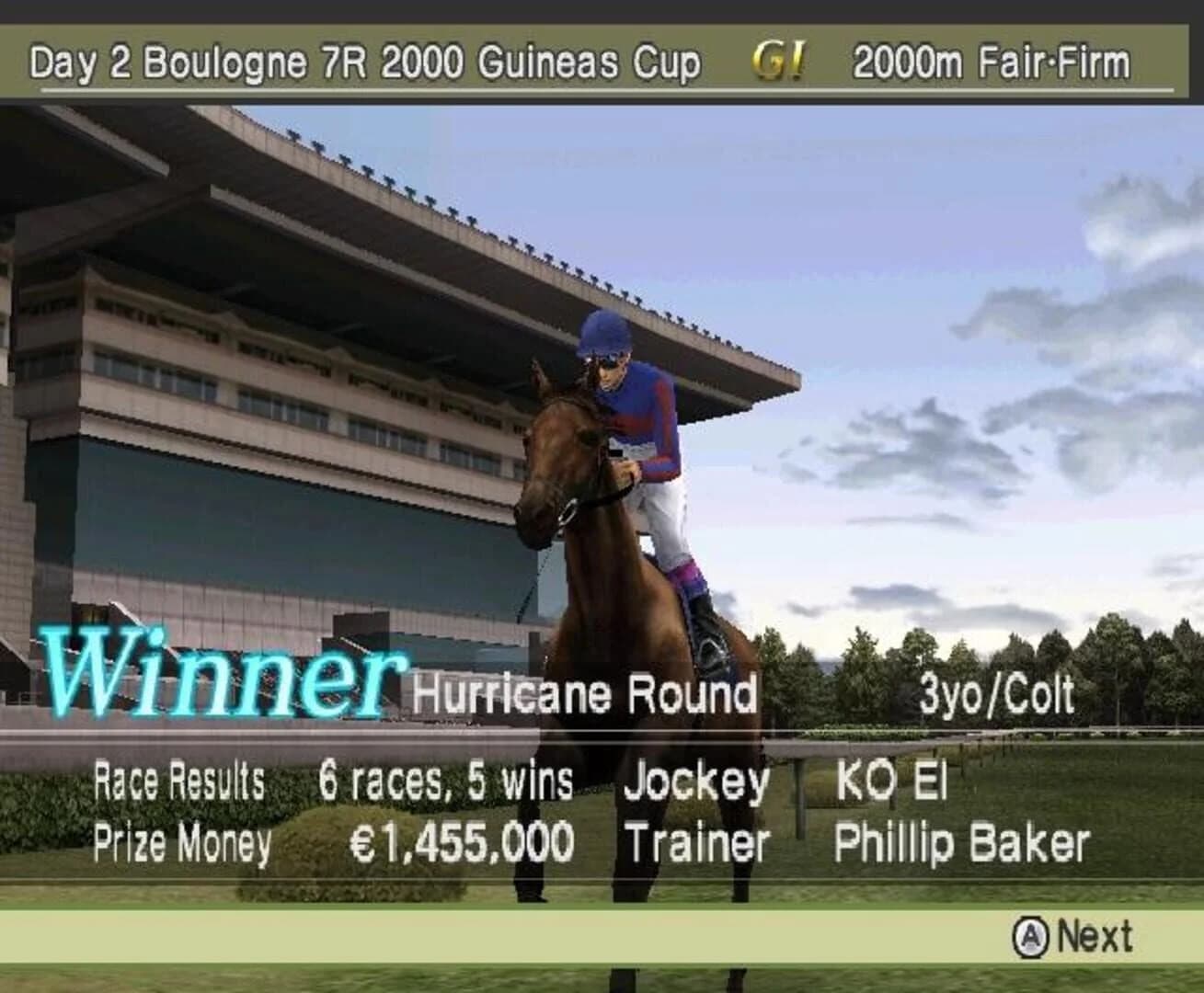 G1 Jockey Wii screenshot 3