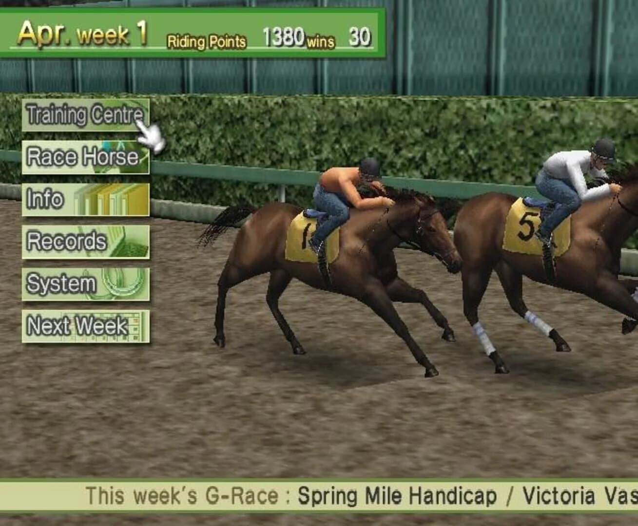 G1 Jockey Wii screenshot 2