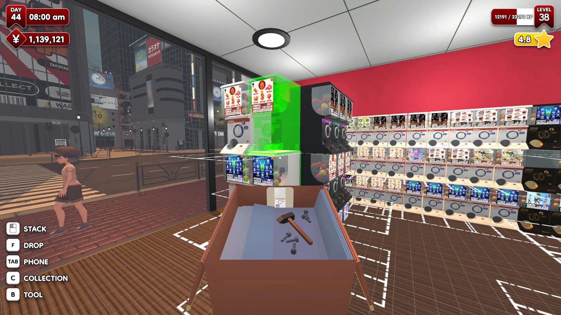 Gacha Capsule Shop Simulator screenshot 1