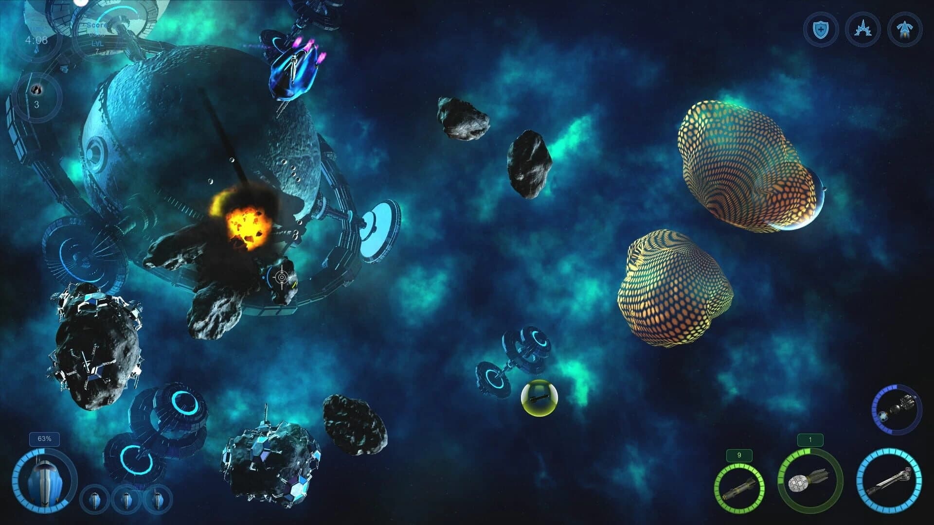 Galactic Asteroids Patrol screenshot 1