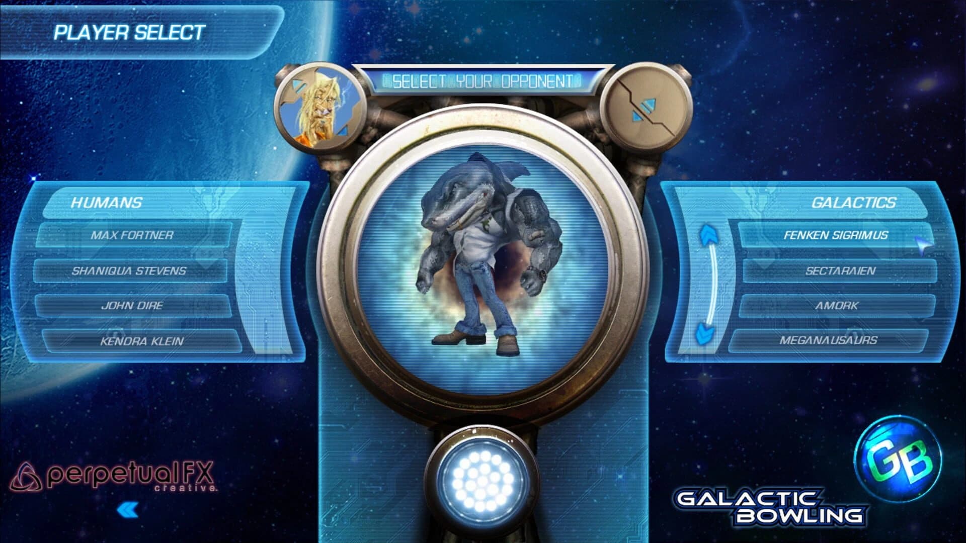 Galactic Bowling screenshot 4