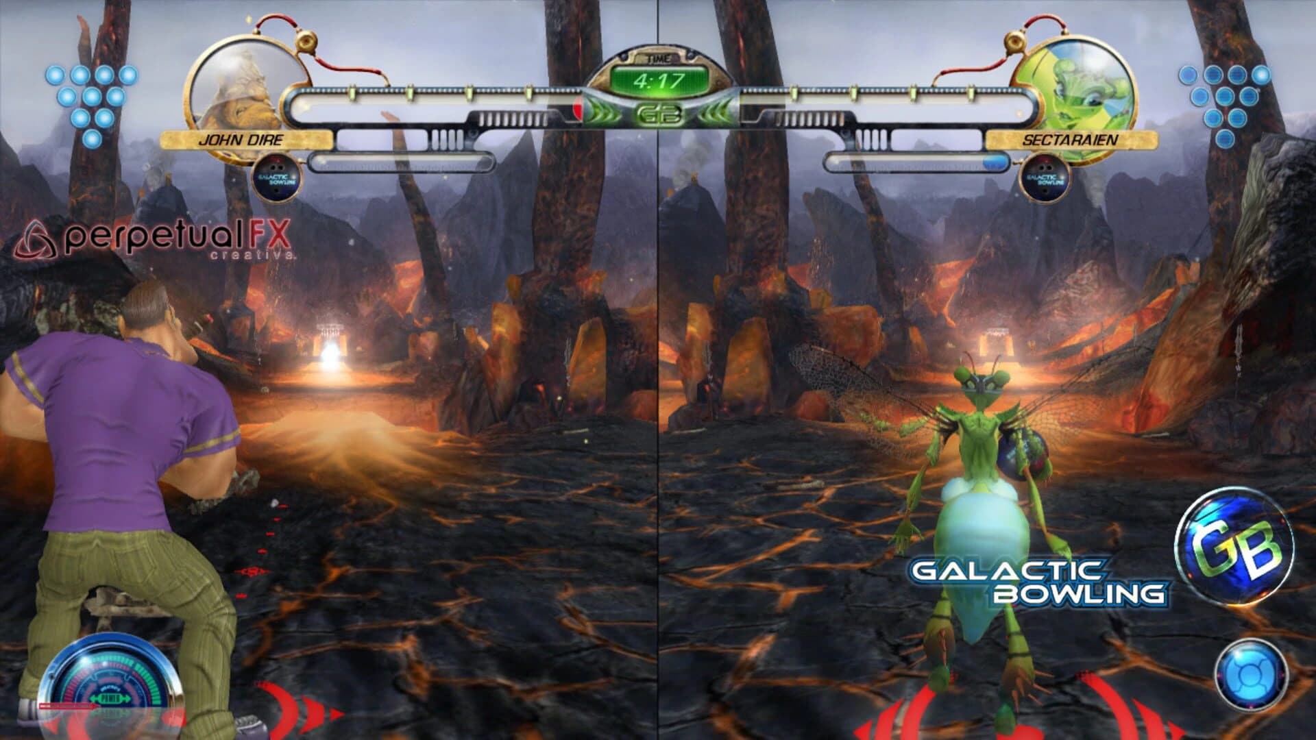 Galactic Bowling screenshot 5