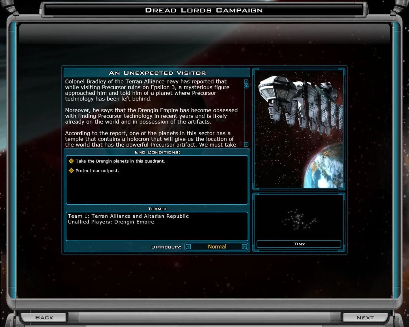 Galactic Civilizations II: Dread Lords screenshot 1