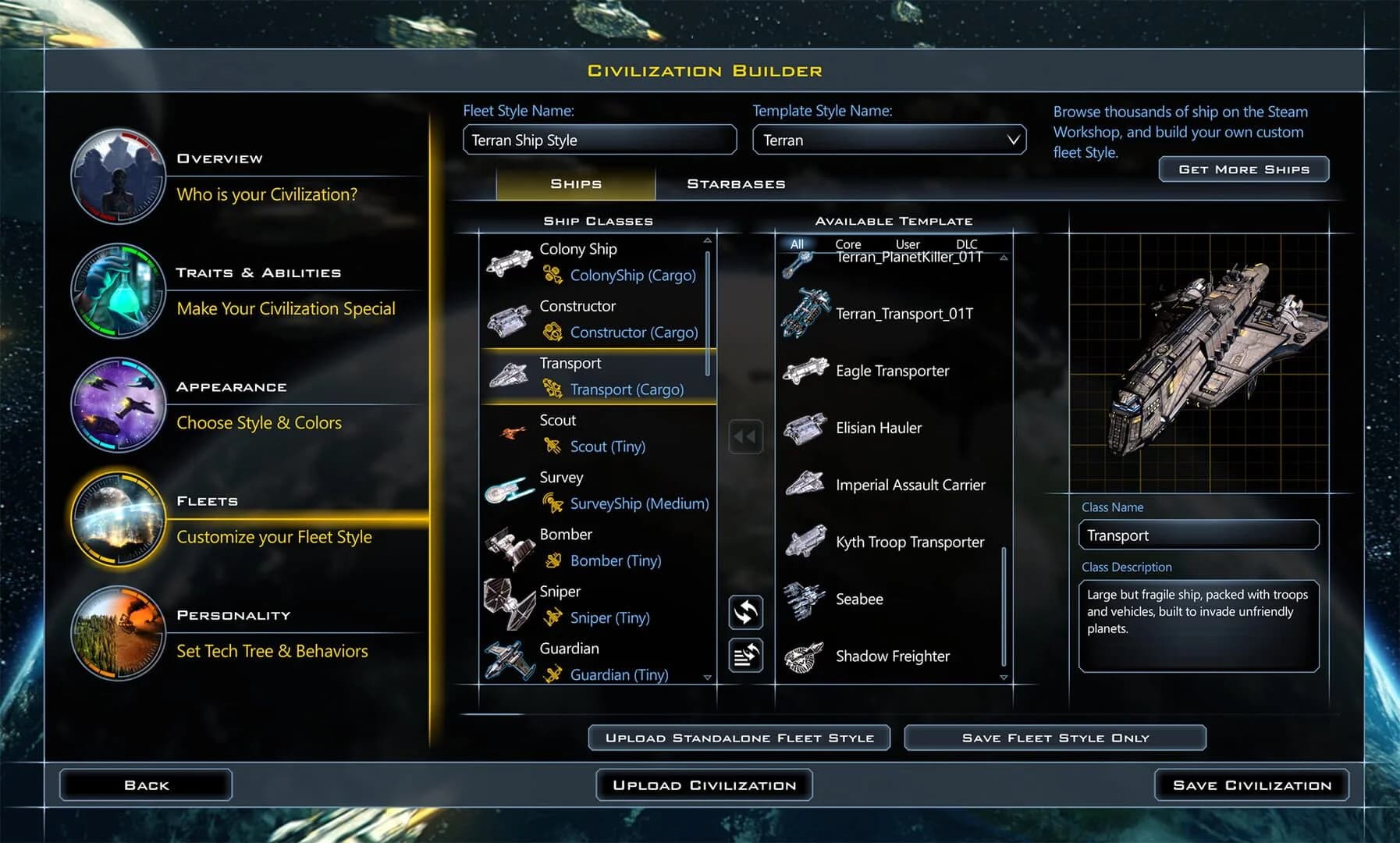 Galactic Civilizations III: Crusade screenshot 1