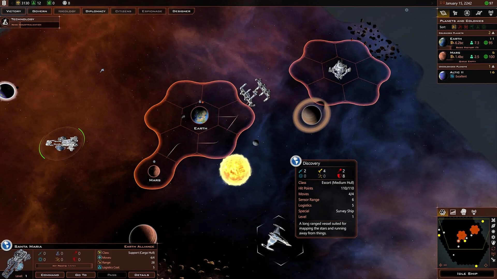 Galactic Civilizations III: Crusade screenshot 3