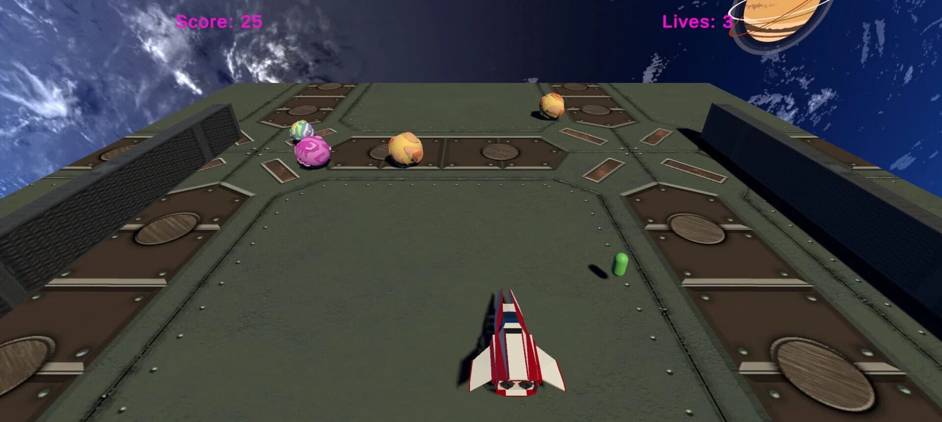 Galactic Striker screenshot 2