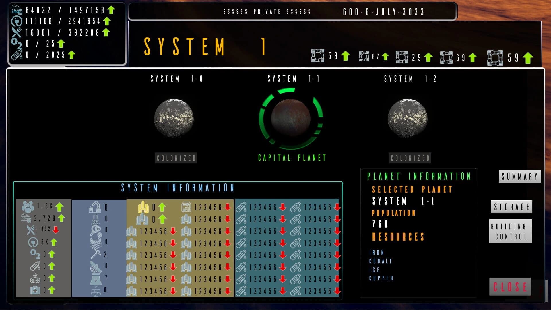 Galatic Management screenshot 3