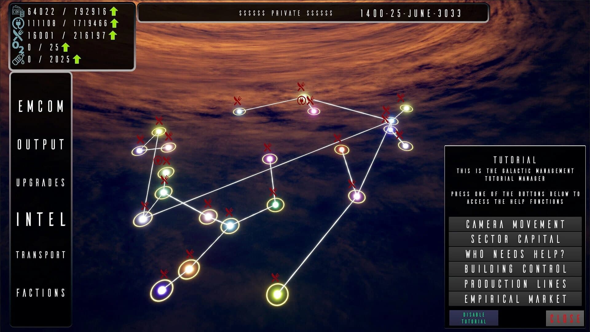 Galatic Management screenshot 2