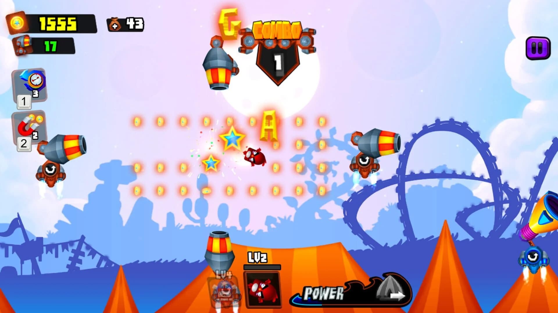 Galaxy Cannon Rider screenshot 4