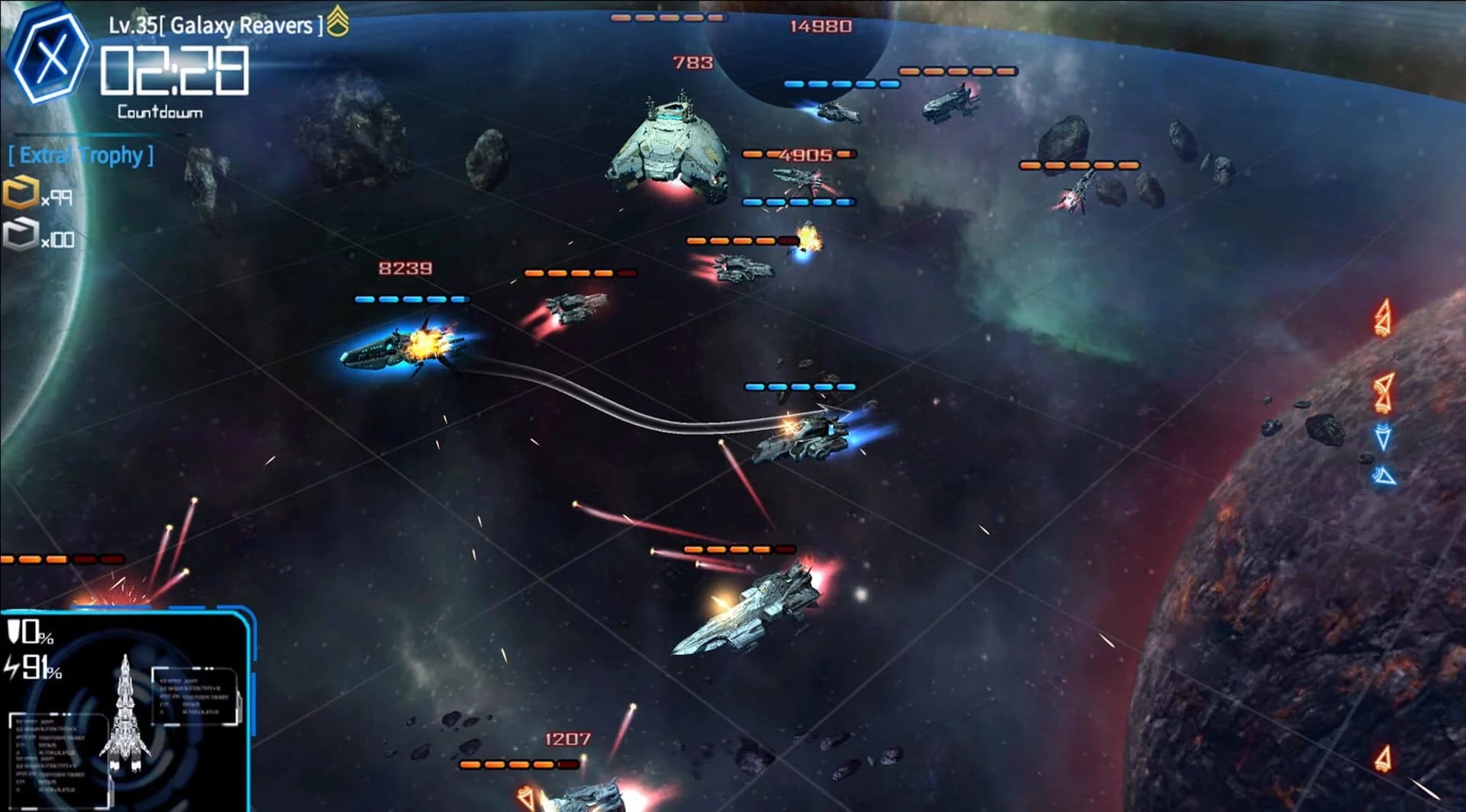 Galaxy Reavers screenshot 5