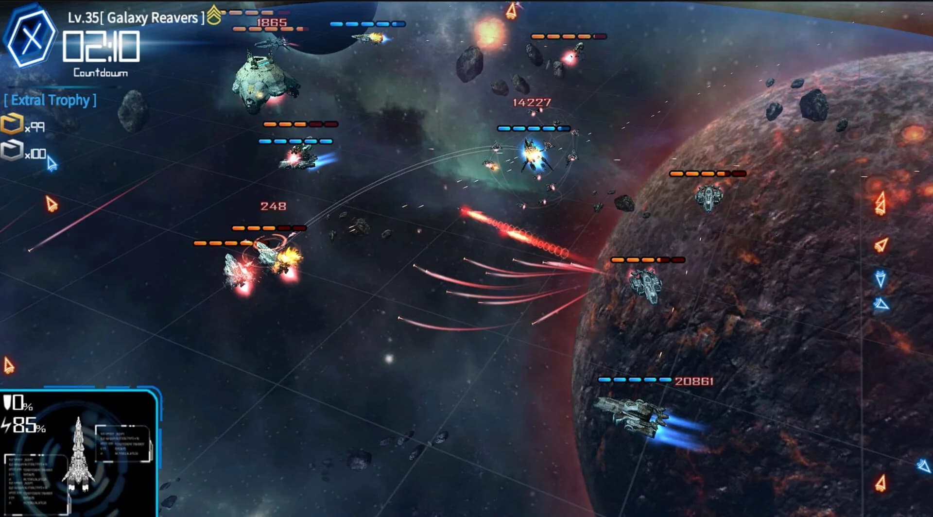 Galaxy Reavers screenshot 1