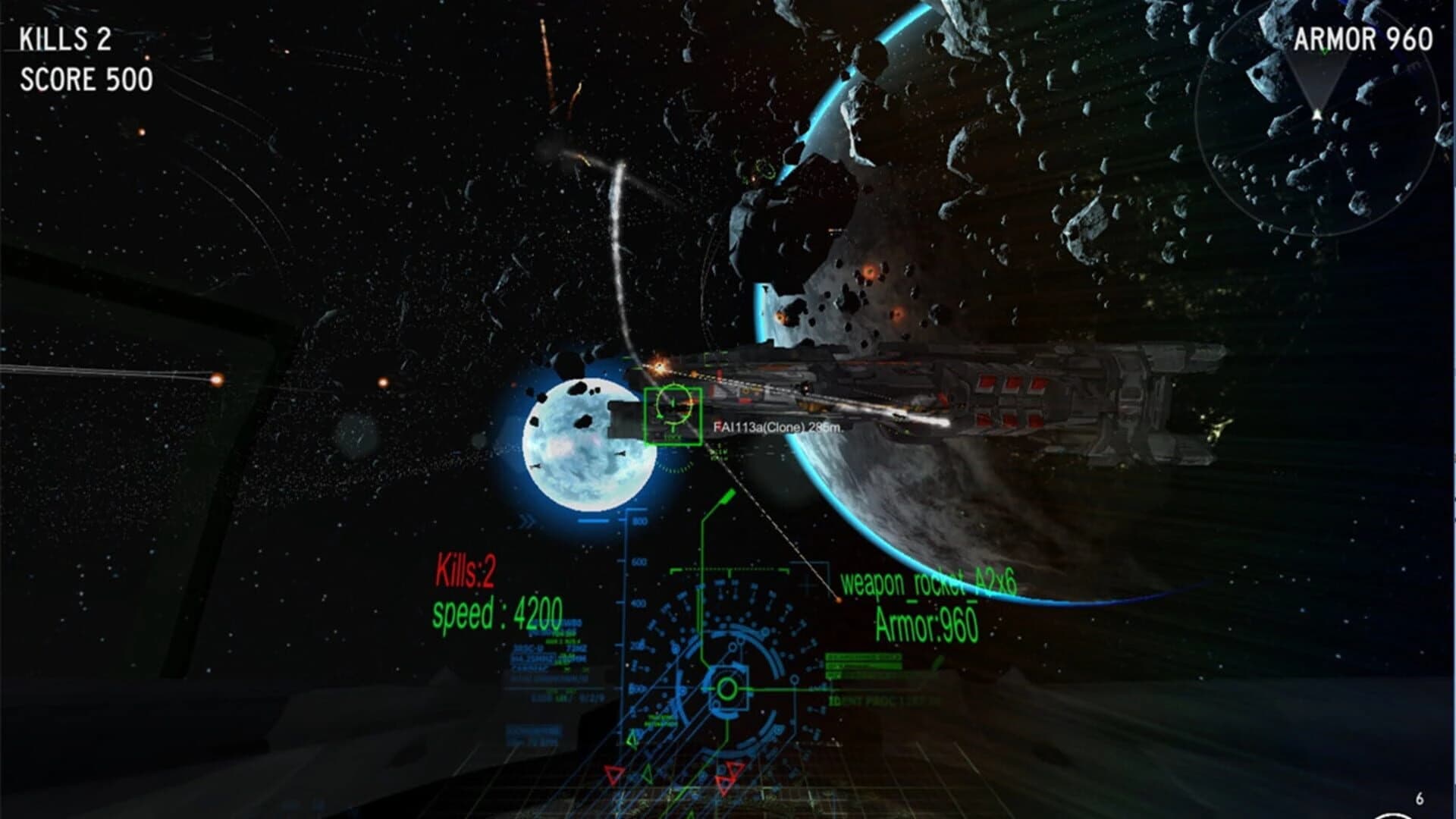 Galaxy Top Wing screenshot 2