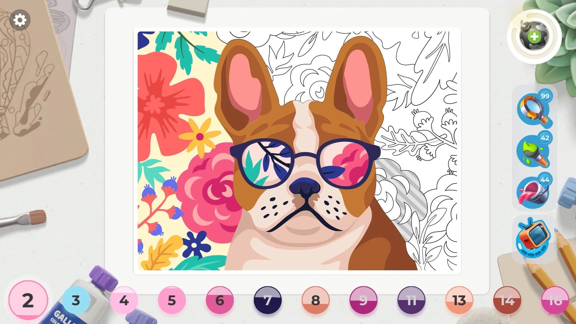 Gallery: Coloring book & decor screenshot 5