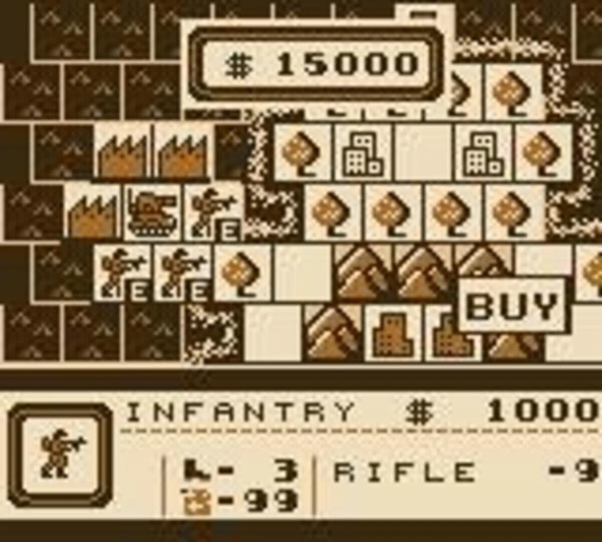 Game Boy Wars 2 screenshot 1