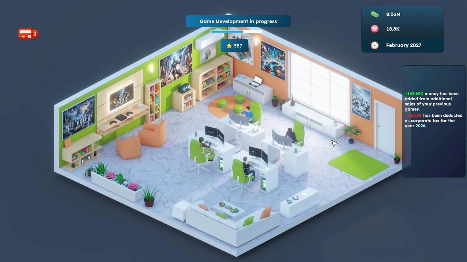 Game Builder Tycoon screenshot 4